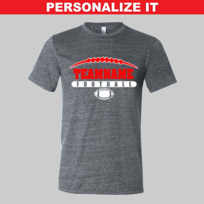 Football Laces Outline - Personalize It! Thumbnail