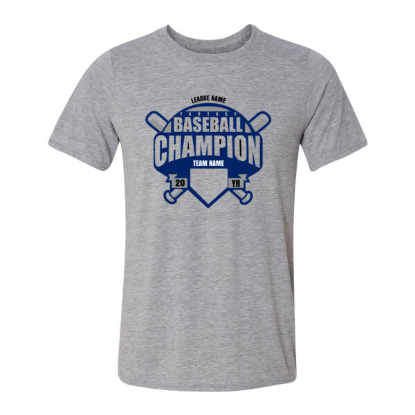 Custom Fantasy Baseball Champion Bats Navy Thumbnail