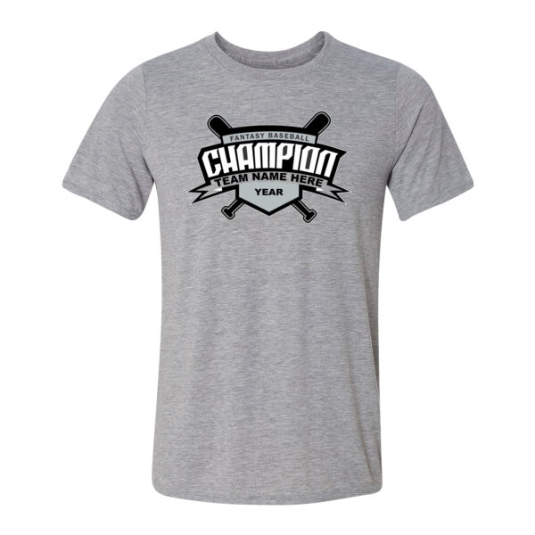 Custom Fantasy Baseball Champion Bats 2 Black Thumbnail