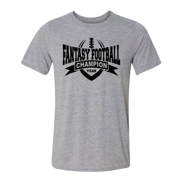 Fantasy Football Champion Football Outline Thumbnail