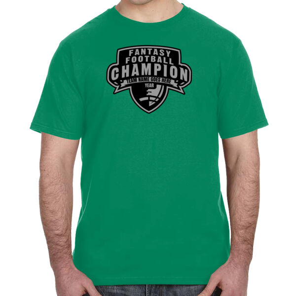 Custom Fantasy Football Champion Half Football - Lightweight T-Shirt Thumbnail