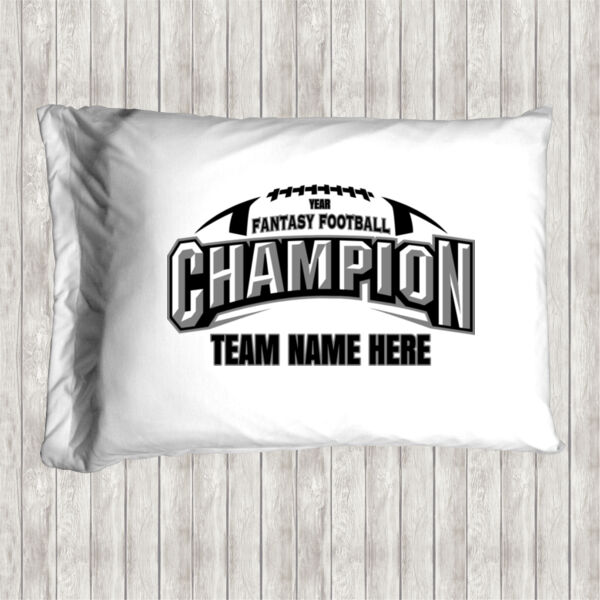 Fantasy Football Champion Arch Football - Pillow Case Thumbnail
