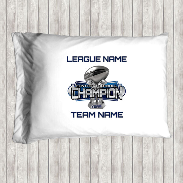 Fantasy Football Champion Large Trophy - Light Youth/Adult Ultra Performance Active Lifestyle T Shir - Pillow Case Thumbnail