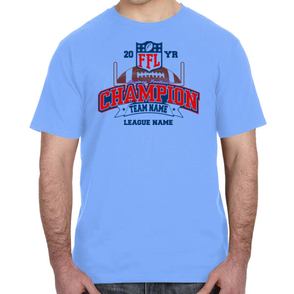 Fantasy Football Champion - Goalpost FFL - Lightweight T-Shirt Thumbnail