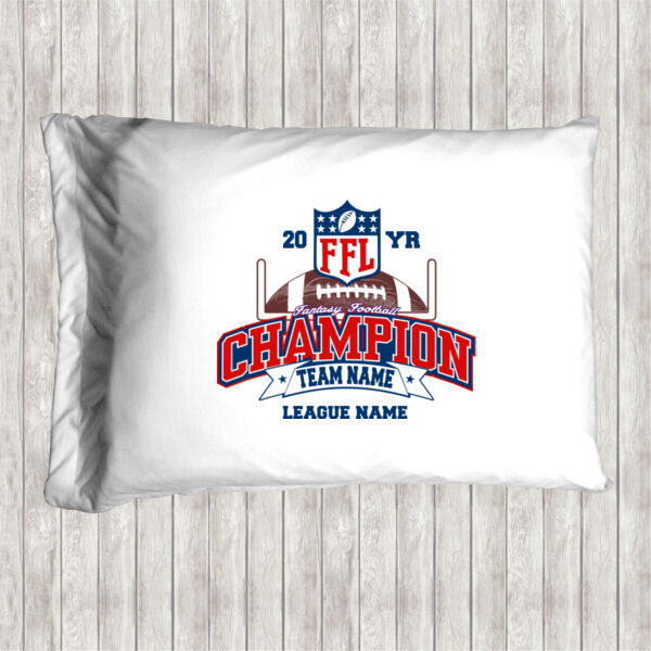 Fantasy Football Champion - Goalpost FFL - Pillow Case Thumbnail