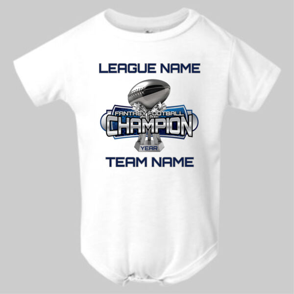 Fantasy Football Champion Large Trophy - Light Youth/Adult Ultra Performance Active Lifestyle T Shir - Infant Polyester Bodysuit Onsie Thumbnail