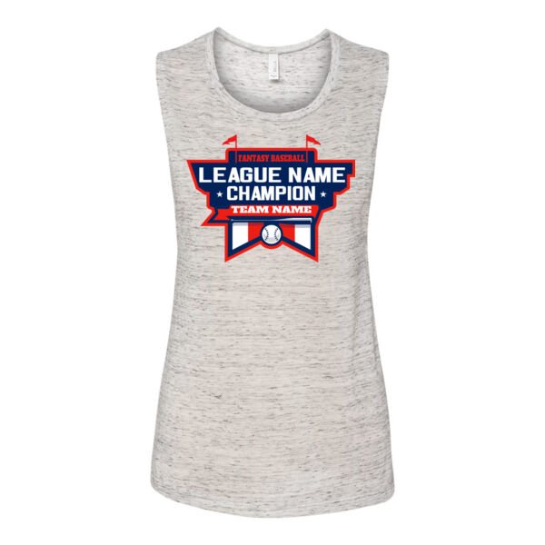 Fantasy Baseball Champion Stadium - Bella Flowy Scoop Muscle Tank (S) Thumbnail
