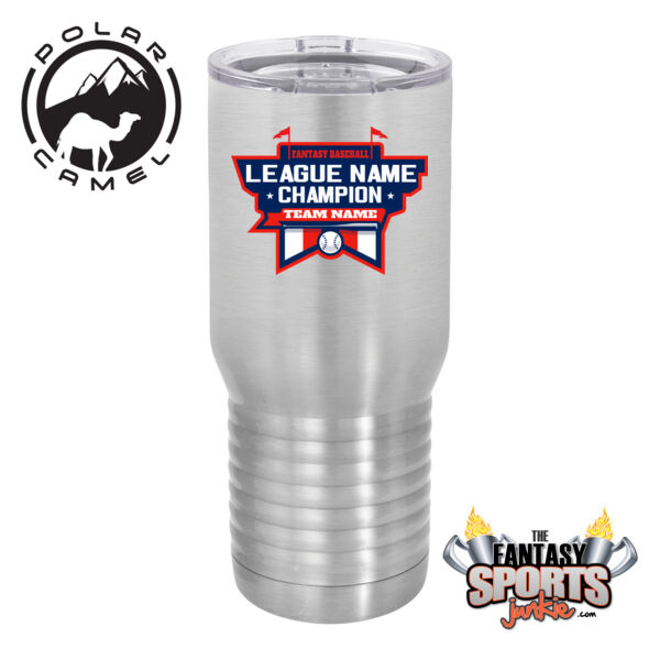 Fantasy Baseball Champion Stadium - Polar Camel 20 oz. Tall Stainless Steel Vacuum Insulated Tumbler (FSJ) Thumbnail