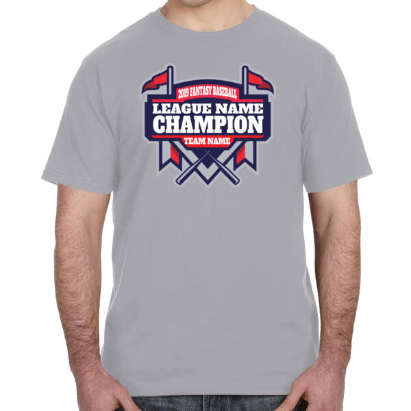 Fantasy Baseball Champion Diamond Stadium - Lightweight T-Shirt Thumbnail