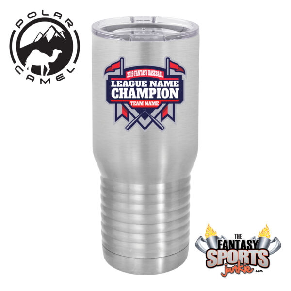 Fantasy Baseball Champion Diamond Stadium - Polar Camel 20 oz. Tall Stainless Steel Vacuum Insulated Tumbler (FSJ) Thumbnail
