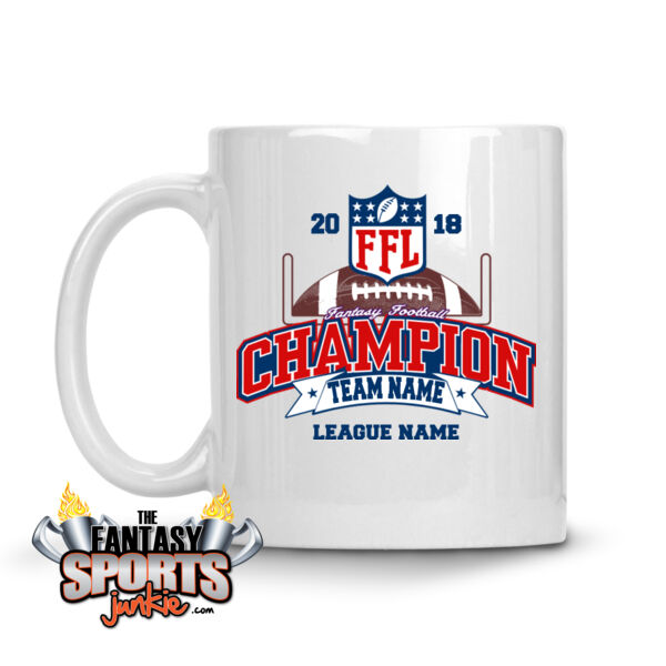 Fantasy Football Champion - Goalpost FFL - 11 oz Ceramic Mug (FSJ) Thumbnail