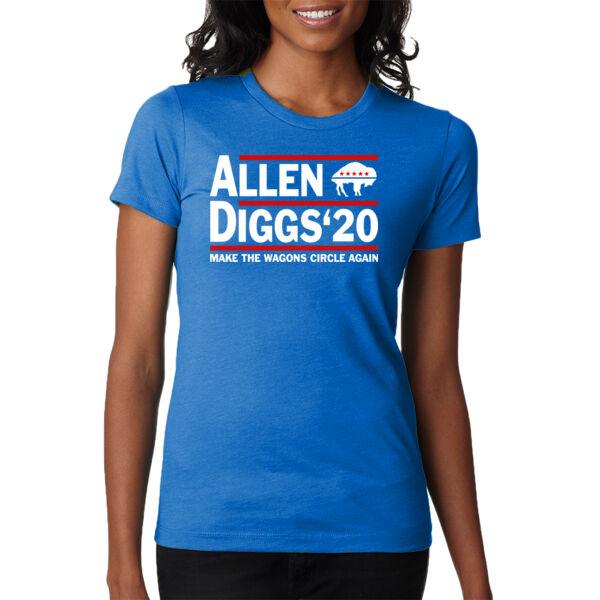 Allen / Diggs '20 - Make the Wagons Circle Again - Ladies' CVC T-Shirt Thumbnail