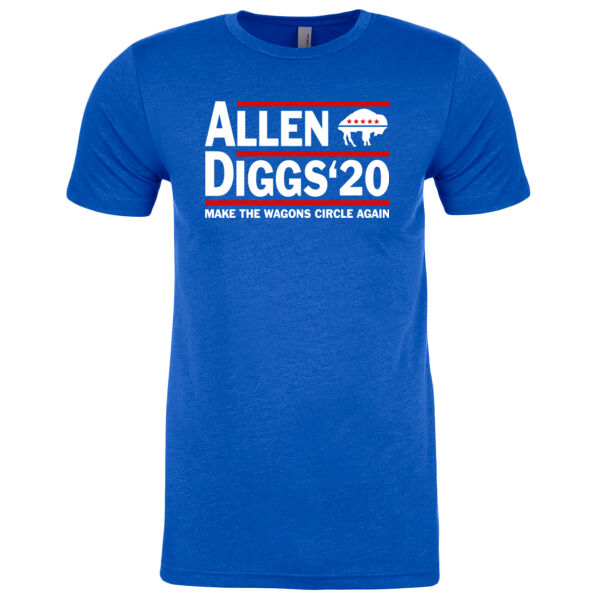 Allen / Diggs '20 - Make the Wagons Circle Again - Men's CVC Crew Thumbnail