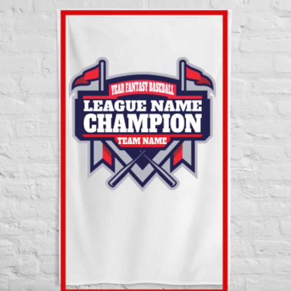 Fantasy Baseball Champion Diamond Stadium - 3' x 5' Polyester Flag Thumbnail