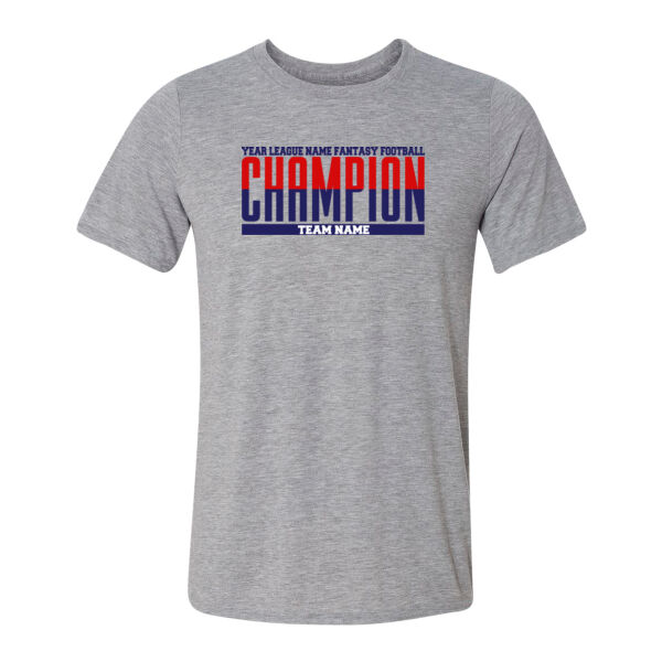 Fantasy Football Champion Split - Light Youth/Adult Ultra Performance Active Lifestyle T Shirt Thumbnail
