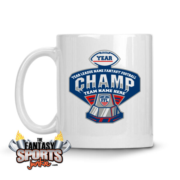 Fantasy Football Champ Trophy - 11 oz Ceramic Mug (FSJ) Thumbnail