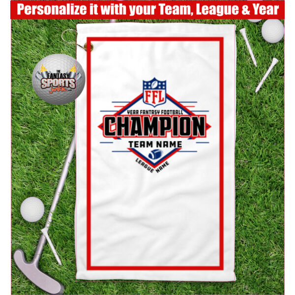 Fantasy Football Champion - Golf Towel (FSJ) Fantasy Football Champion - Golf Towel (FSJ) Thumbnail