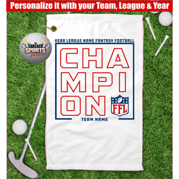 Fantasy Football Champion - Golf Towel (FSJ) Fantasy Football Champion - Golf Towel (FSJ) Thumbnail