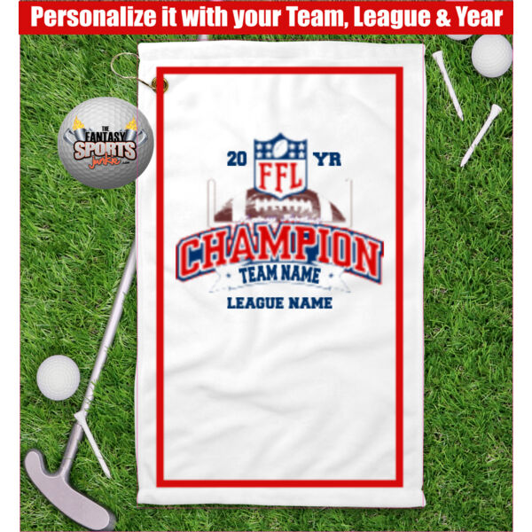 Fantasy Football Champion - Golf Towel (FSJ) Fantasy Football Champion - Golf Towel (FSJ) Thumbnail