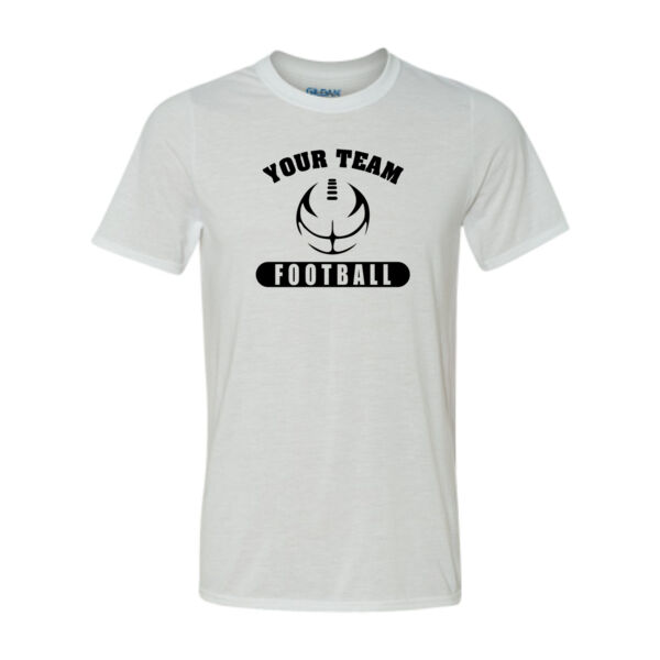 Custom Football Outline Thumbnail