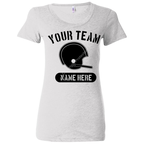 Custom Retro Football T-shirt Design Thumbnail