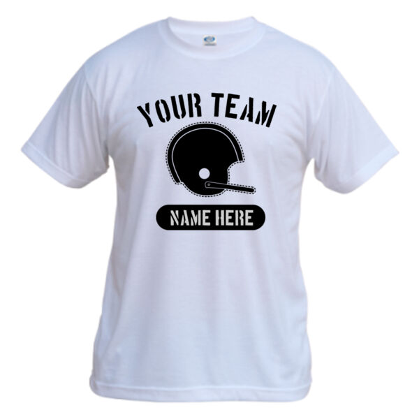 Custom Retro Football T-shirt Design Thumbnail
