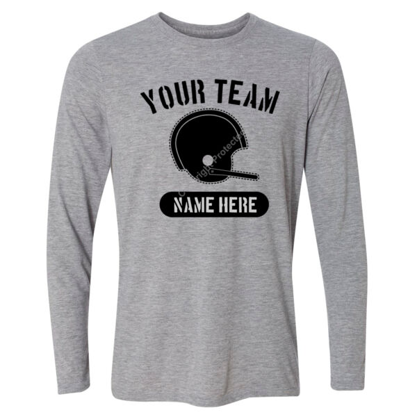 Custom Retro Football T-shirt Design Thumbnail