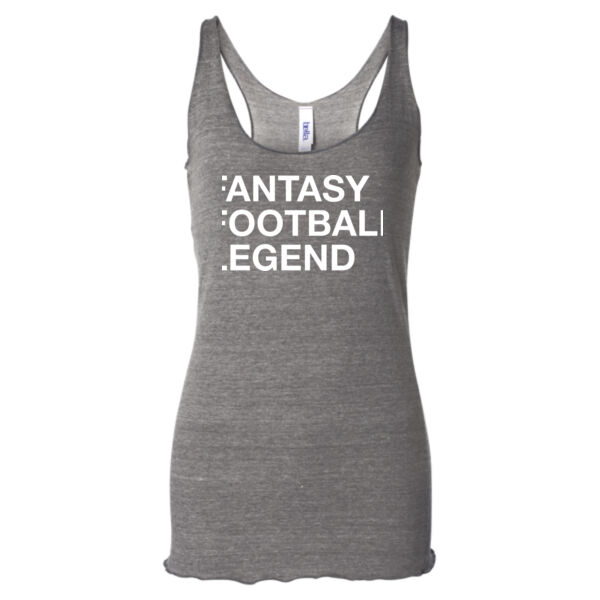 Fantasy Football Legend - Ladies' Triblend Racerback Tank Top Thumbnail