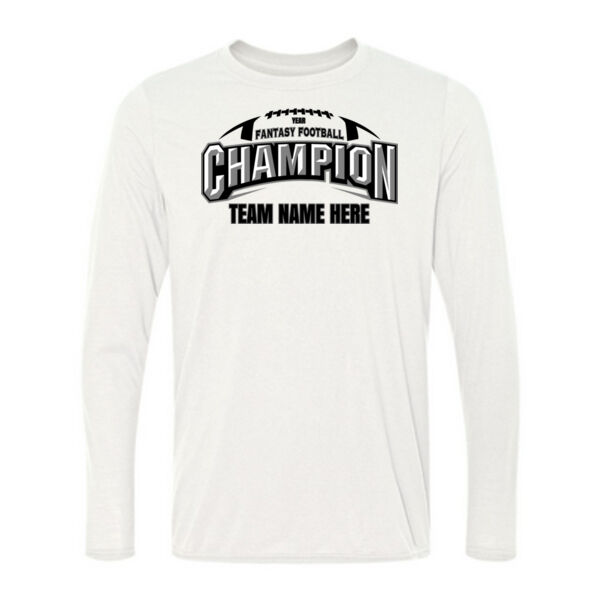 Fantasy Football Champion Arch Football - Light Long Sleeve Ultra Performance Active Lifestyle T Shirt Thumbnail