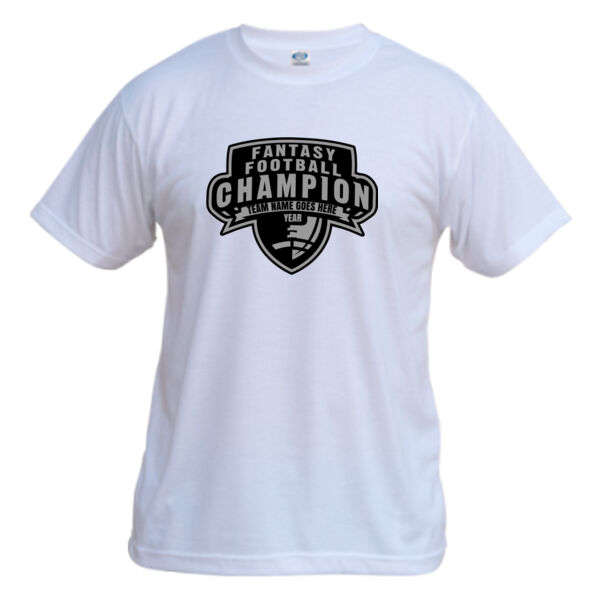 Custom Fantasy Football Champion Half Football - Vapor Basic Performance Tee Thumbnail