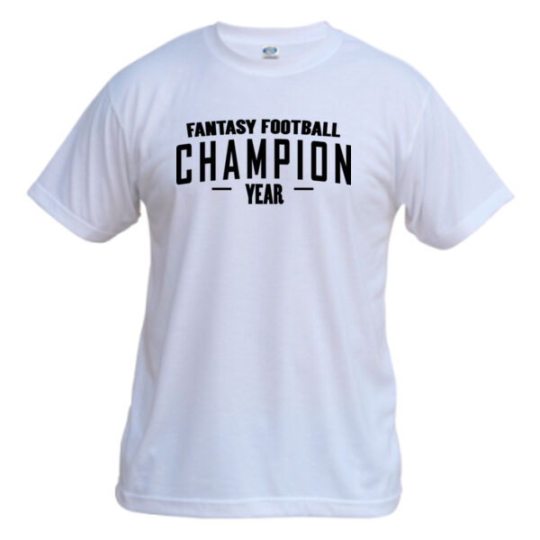 Custom Fantasy Football Champion Simple - Vapor Basic Performance Tee Thumbnail