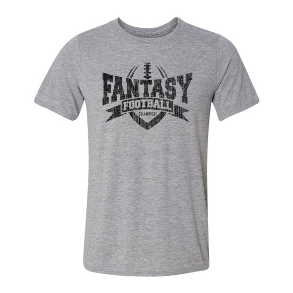 Fantasy Football Champion V Outline - Light Youth/Adult Ultra Performance Active Lifestyle T Shirt Thumbnail