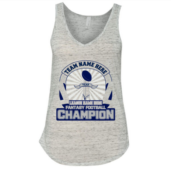 Fantasy Football Championship Design - Ladies' Flowy V-Neck Tank Thumbnail