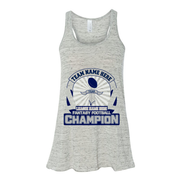 Fantasy Football Championship Design - Bella Ladies' Flowy Racerback Tank (S) Thumbnail