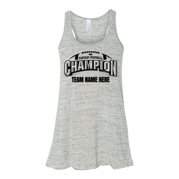 Fantasy Football Champion Arch Football - Bella Ladies' Flowy Racerback Tank (S) Thumbnail