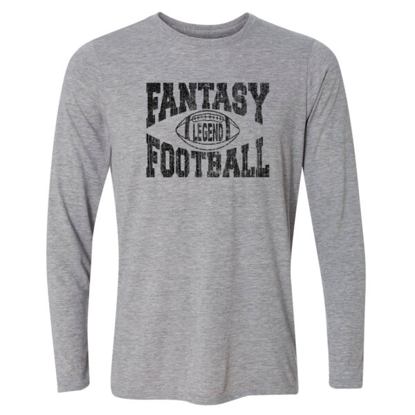 Fantasy Football Legend - Light Youth Long Sleeve Ultra Performance Active Lifestyle T Shirt Thumbnail