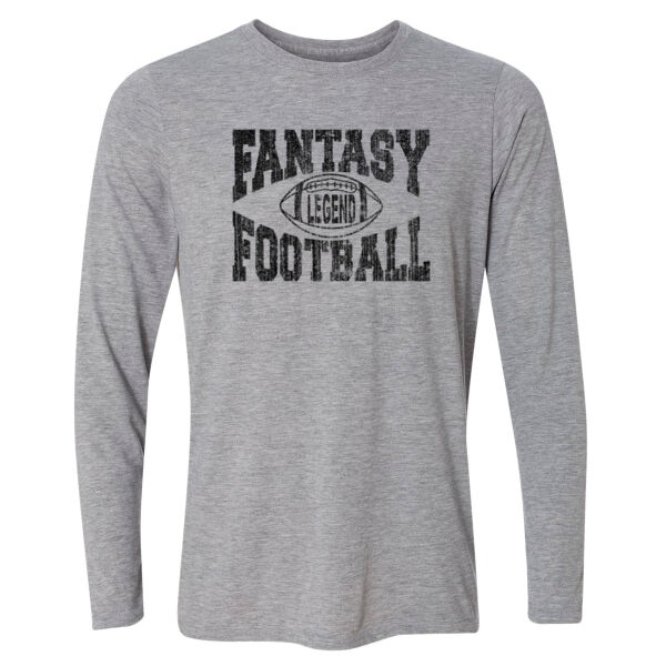 Fantasy Football Legend - Light Long Sleeve Ultra Performance Active Lifestyle T Shirt Thumbnail