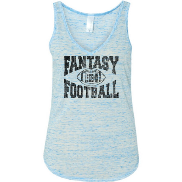 Fantasy Football Legend - Ladies' Flowy V-Neck Tank Thumbnail