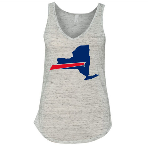 Buffalo is New York's Football Team - Light Ladies Ultra Performance Active Lifestyle T Shirt - Ladies' Flowy V-Neck Tank Buffalo is New York's Football Team - Light Ladies Ultra Performance Active Lifestyle T Shirt - Ladies' Flowy V-Neck Tank Thumbnail
