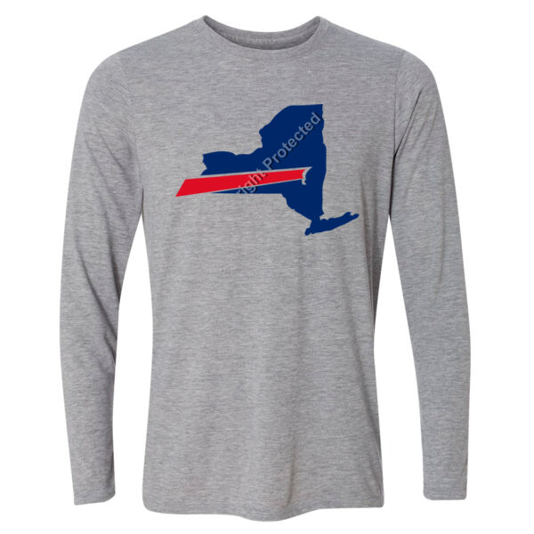 Buffalo is New York's Football Team - Light Ladies Ultra Performance Active Lifestyle T Shirt - Light Youth Long Sleeve Ultra Performance Active Lifestyle T Shirt Buffalo is New York's Football Team - Light Ladies Ultra Performance Active Lifestyle T Shirt - Light Youth Long Sleeve Ultra Performance Active Lifestyle T Shirt Thumbnail