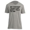 Unisex V Neck Poly-Rich Tee Thumbnail
