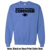 Adult Heavy Blend Heather Royal or Red 60/40 Fleece Crew (S) Thumbnail