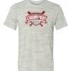 White Marble Unisex Poly-Cotton Short-Sleeve T-Shirt Thumbnail